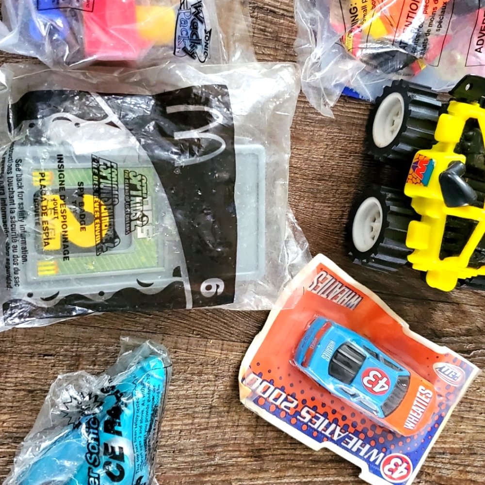 McDonald's and Wheaties cereal race car